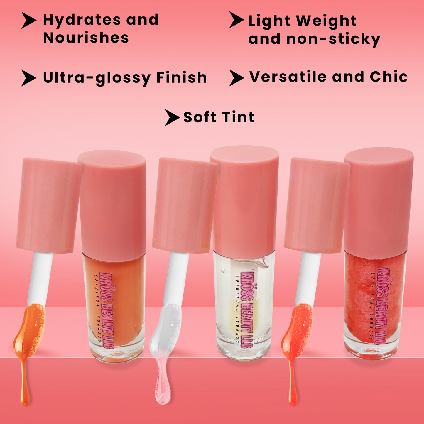 (Pre-Order) Kross beauty lip gloss bundle 