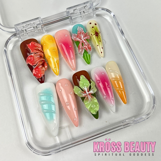 (Pre-order) Handmade Press-On Nails